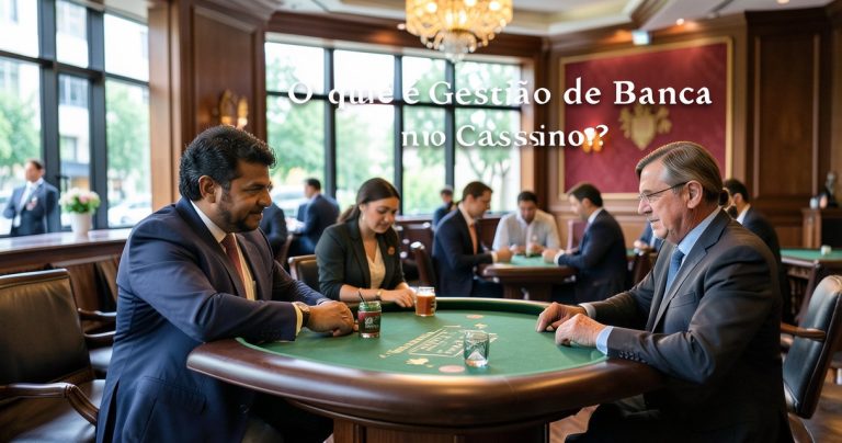 Gestão de banca no cassino