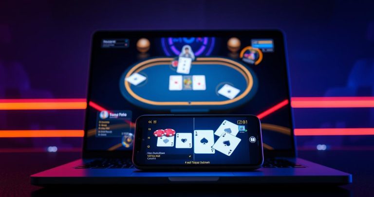 Poker vs jogos de cassino